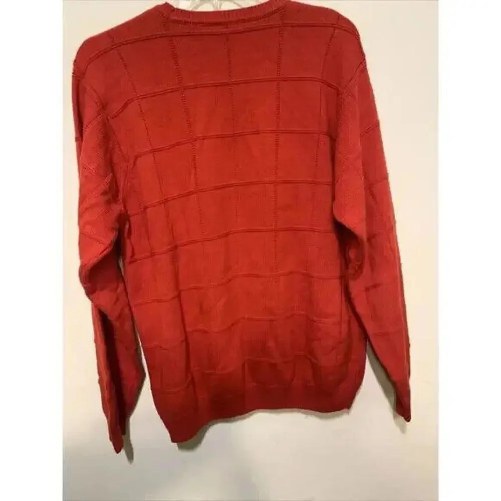 Izod Men’s Pull Over Size XL Red With Logo